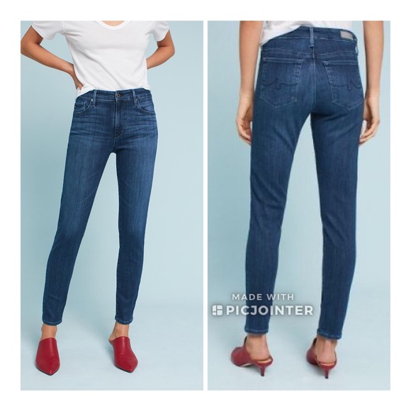 ag stevie high rise ankle jeans